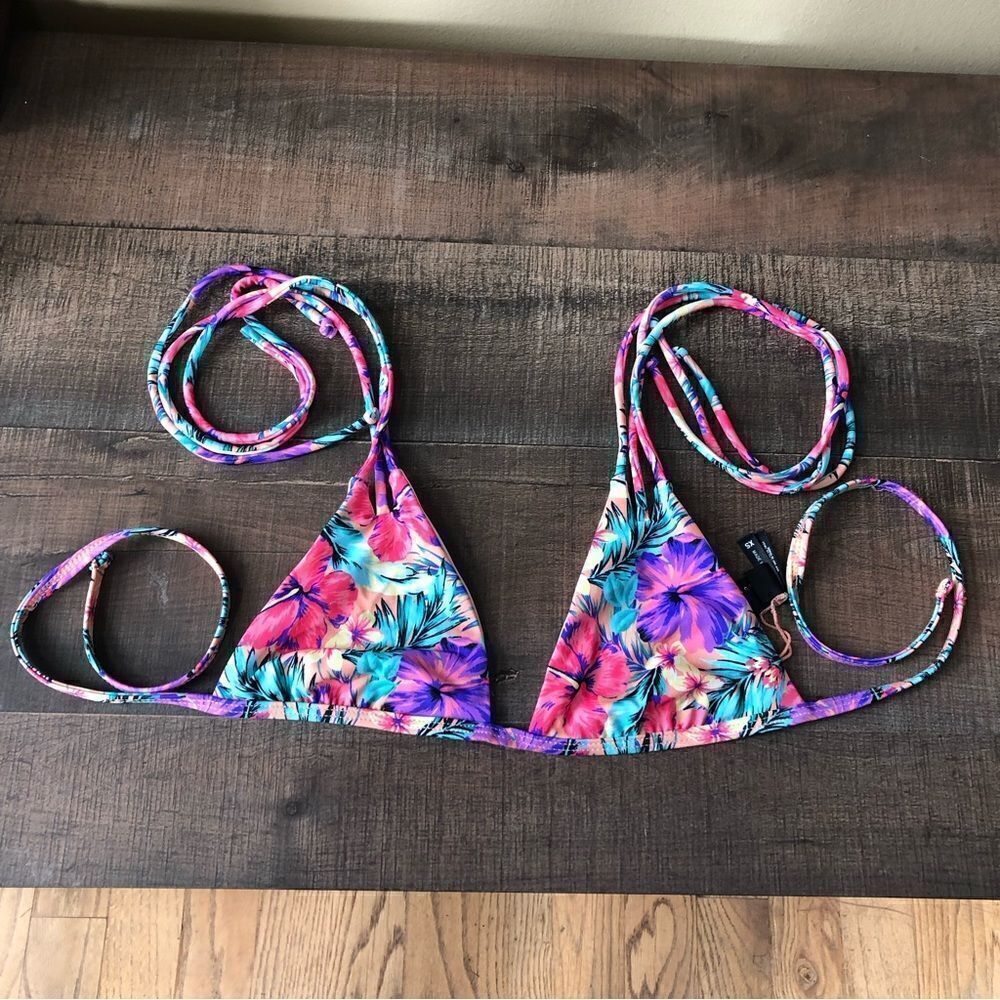 LA Hearts Bikini Top